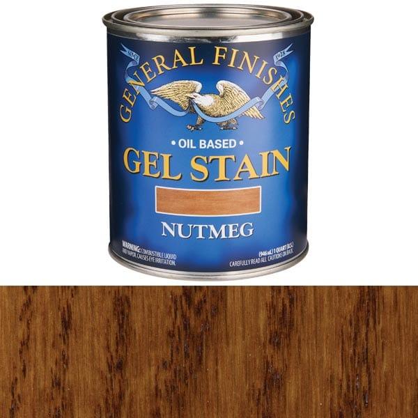 Gel Stain - Oil Based - Color:Nutmeg - Size:1 Quart